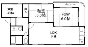 美城マンションの物件間取画像